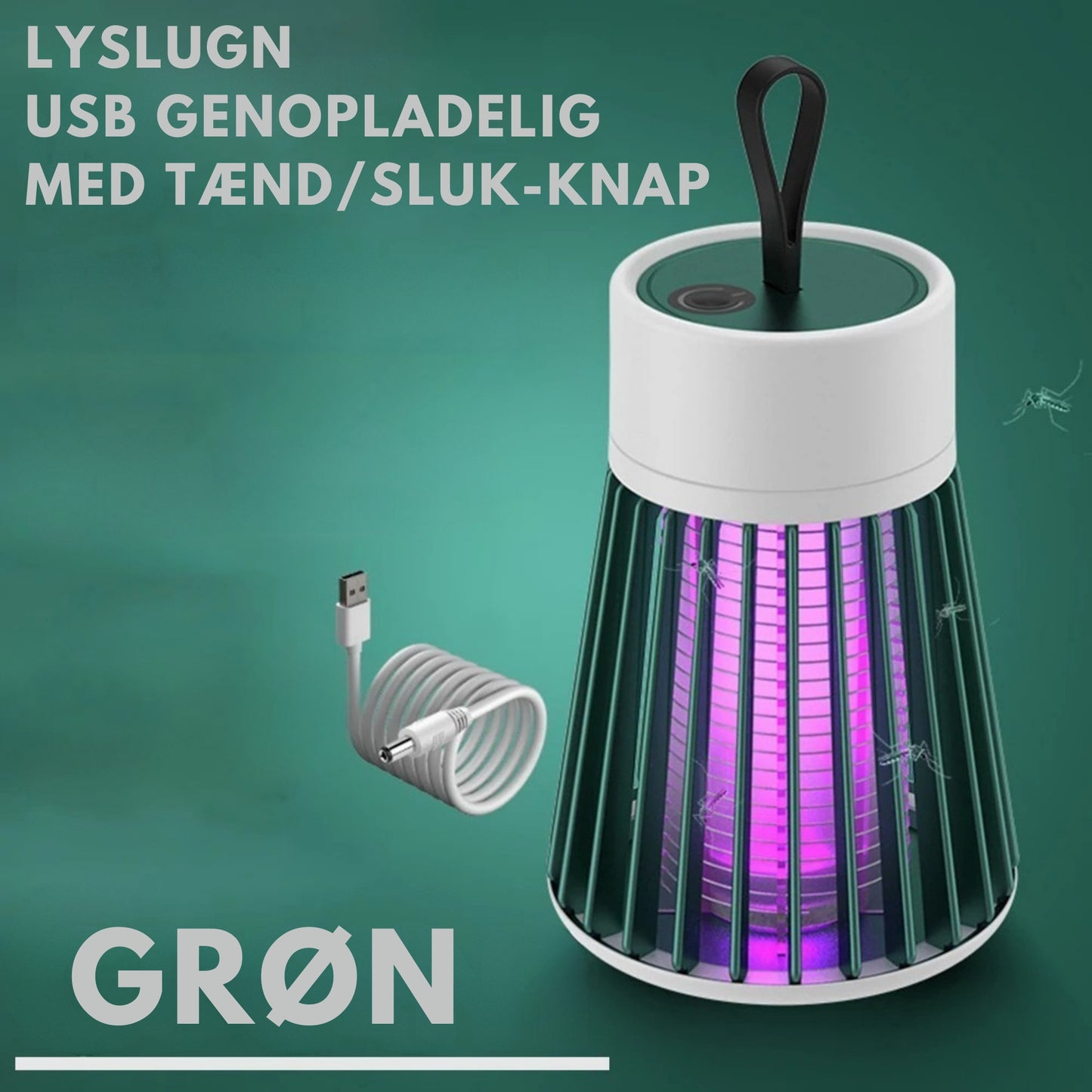 LysLugn 1 + 1 | Sov trygt uden myggestik og kemikalier