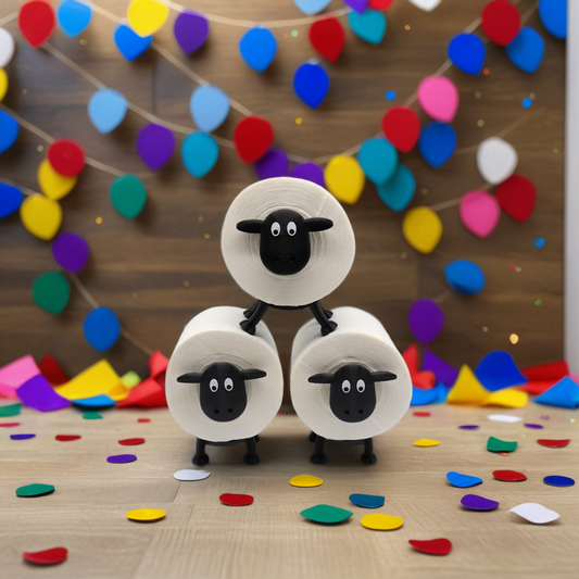 Sheep'n Roll | Sød fårerulleholder til dit badeværelse eller toilet!