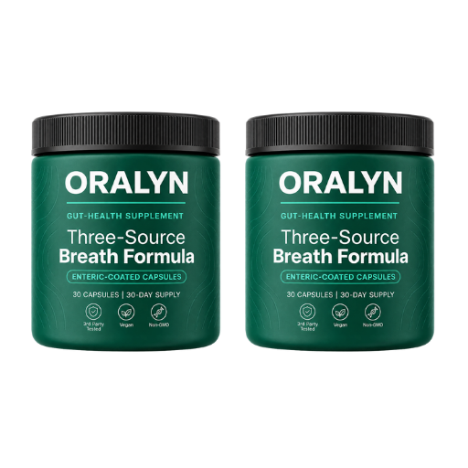 Oralyn | Formel mod dårlig ånde fra tre kilder (Tarm · Mund · Lever)