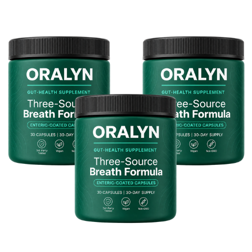 Oralyn | Formel mod dårlig ånde fra tre kilder (Tarm · Mund · Lever)