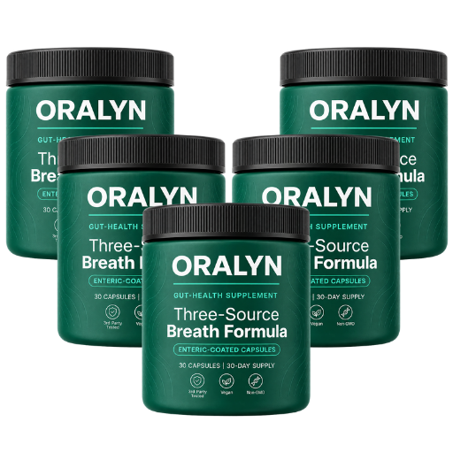 Oralyn | Formel mod dårlig ånde fra tre kilder (Tarm · Mund · Lever)