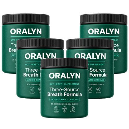 Oralyn | Formel mod dårlig ånde fra tre kilder (Tarm · Mund · Lever)