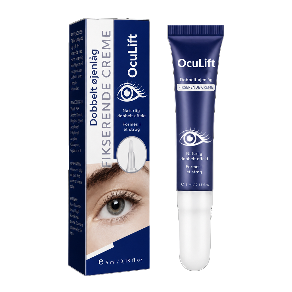 Oculift — Lifting-creme til øjenlåg | Løfter tunge øjenlåg på kun 7 minutter