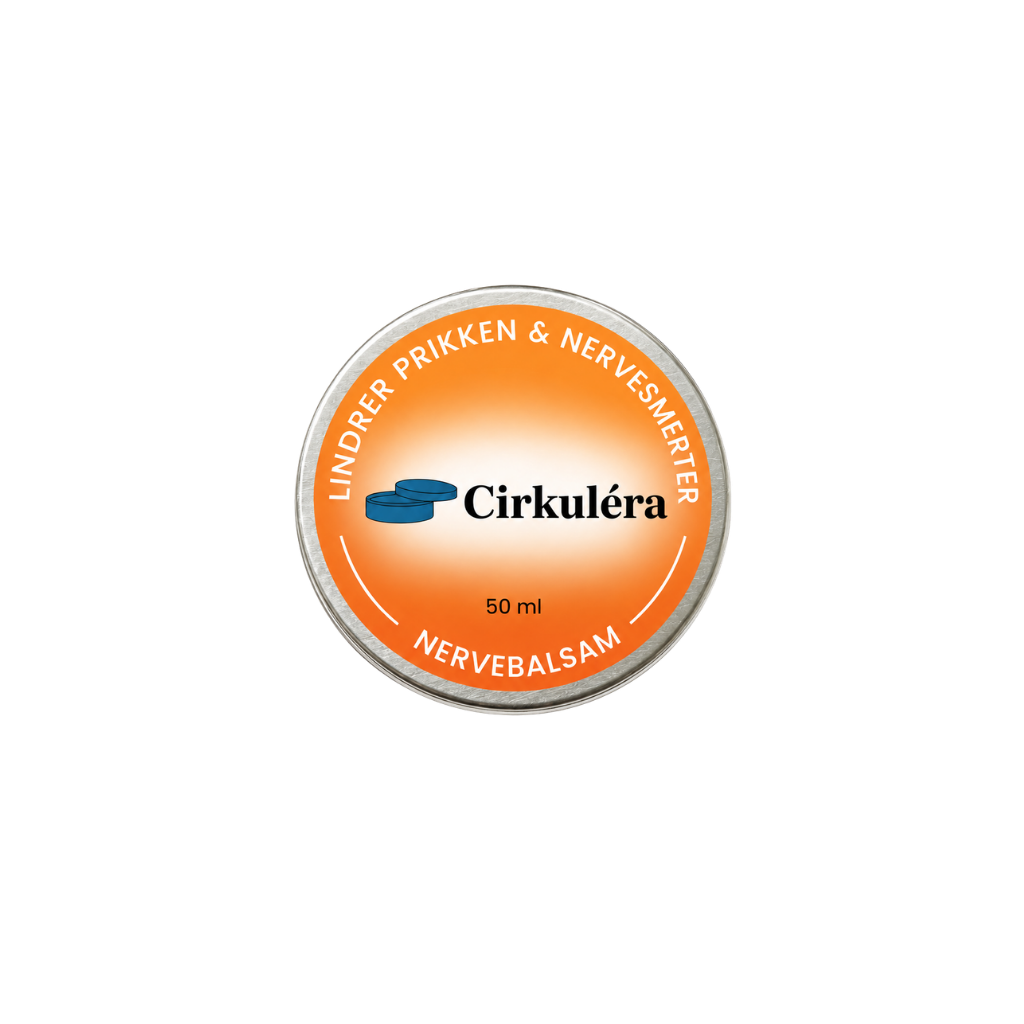 Cirkuléra Nervebalsam | Øjeblikkelig lindring af nervesmerter – mærk forskel inden for 3 dage!