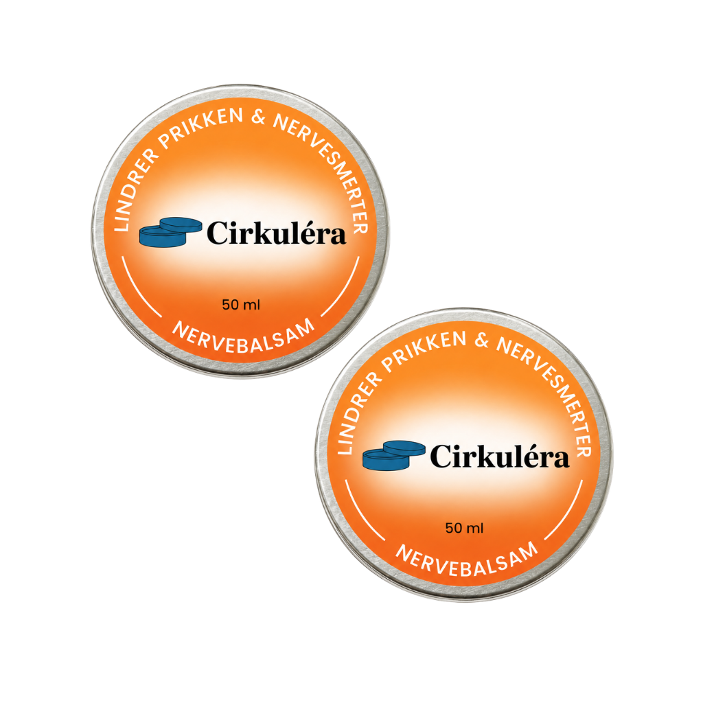 Cirkuléra Nervebalsam | Øjeblikkelig lindring af nervesmerter – mærk forskel inden for 3 dage!