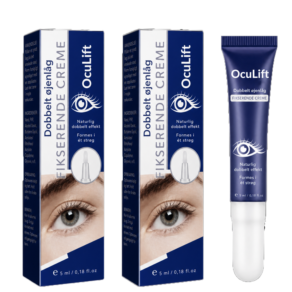 Oculift — Lifting-creme til øjenlåg | Løfter tunge øjenlåg på kun 7 minutter