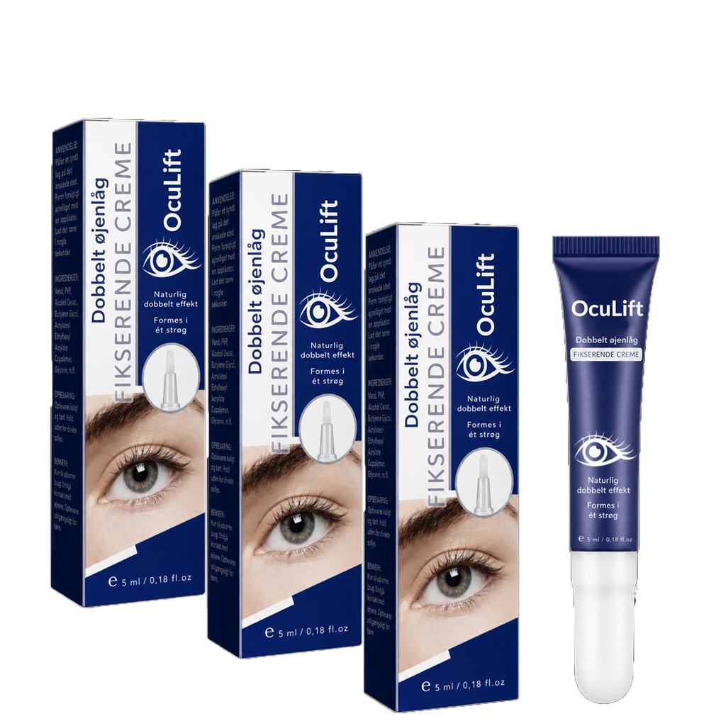Oculift — Lifting-creme til øjenlåg | Løfter tunge øjenlåg på kun 7 minutter