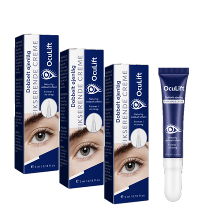 Oculift — Lifting-creme til øjenlåg | Løfter tunge øjenlåg på kun 7 minutter