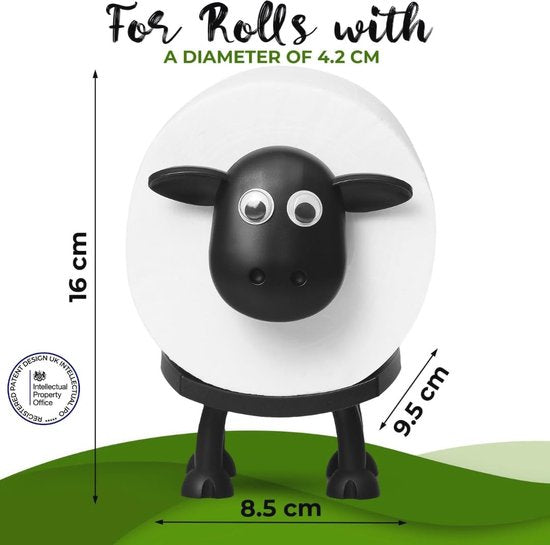 Sheep'n Roll | Sød fårerulleholder til dit badeværelse eller toilet!