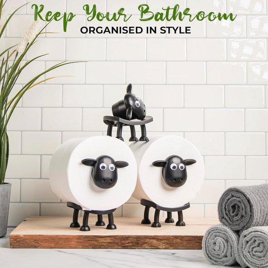 Sheep'n Roll | Sød fårerulleholder til dit badeværelse eller toilet!