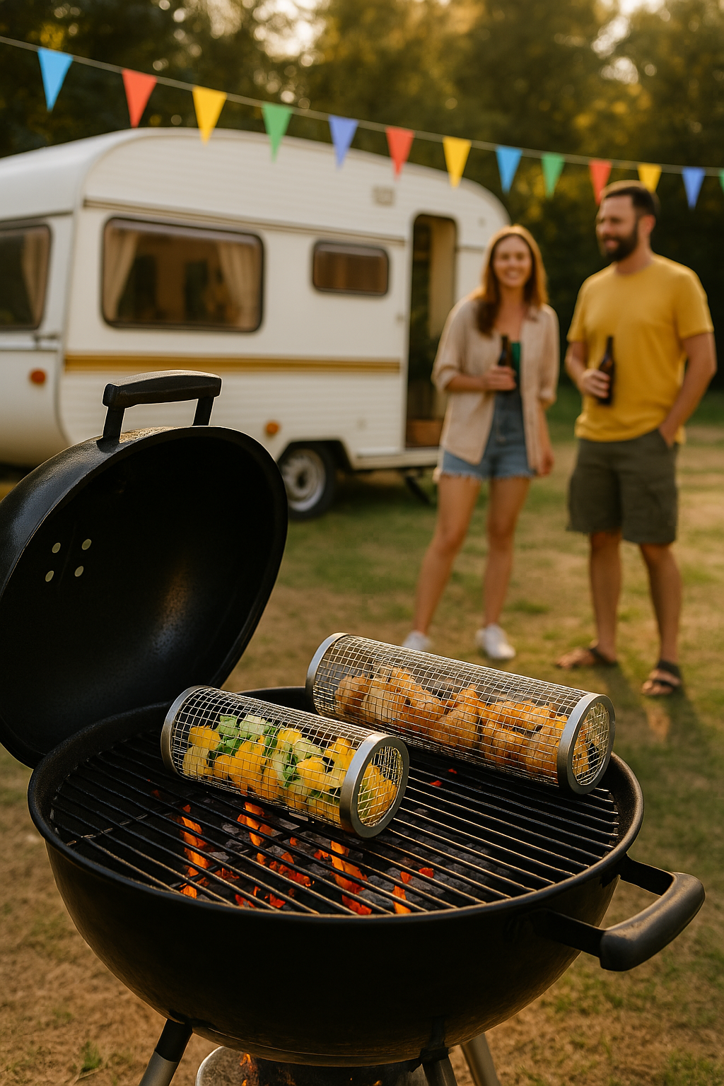 GrillaFlex | Perfekt grillede grøntsager og kød – hver gang