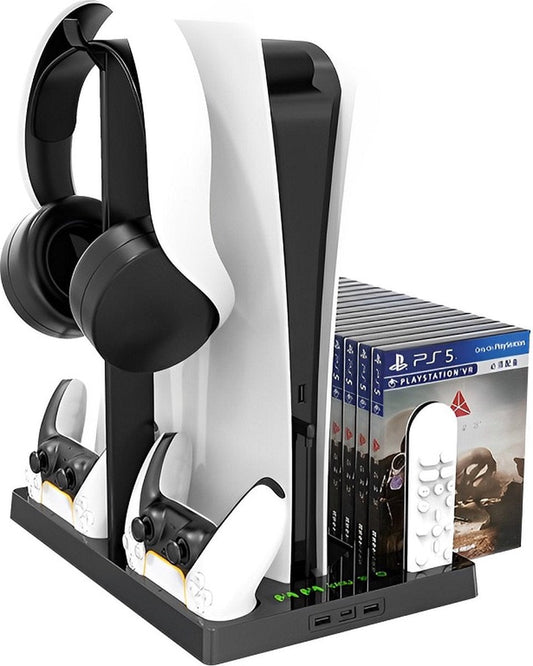 GameDock PS5 | Din ultimative opladnings- og kølestation til PS5
