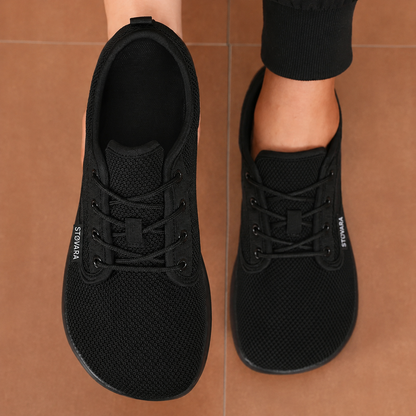 Støvara Bred Tåboks Sneaker — Lindring For Knyst, Hævede Fødder Og Plantar Fasciitis