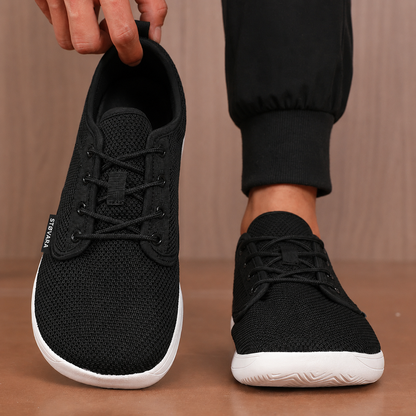 Støvara Bred Tåboks Sneaker — Lindring For Knyst, Hævede Fødder Og Plantar Fasciitis