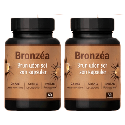 Bronzéa Bruningssupplementer | Få En Naturligt Solbrun Hud På Kun 7 Dage!