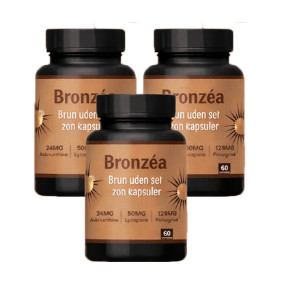 Bronzéa Bruningssupplementer | Få En Naturligt Solbrun Hud På Kun 7 Dage!