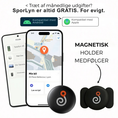 SporLyn | GPS-tracker uden abonnement