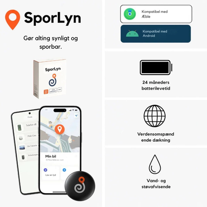 SporLyn | GPS-tracker uden abonnement