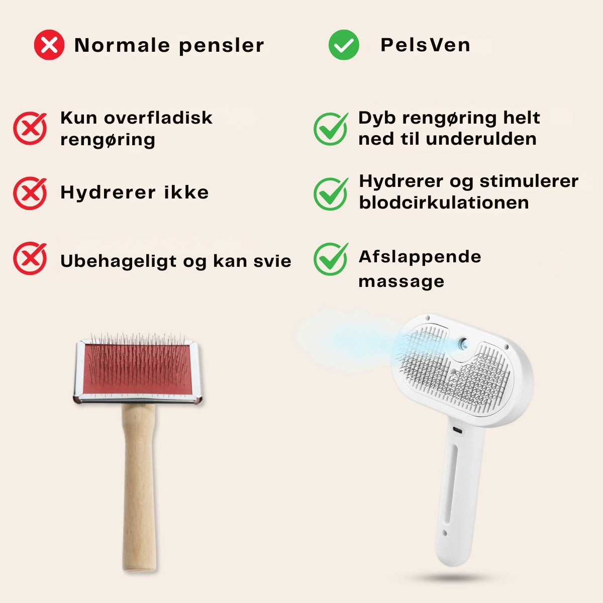 PelsVen | Fjern løse hår uden besvær