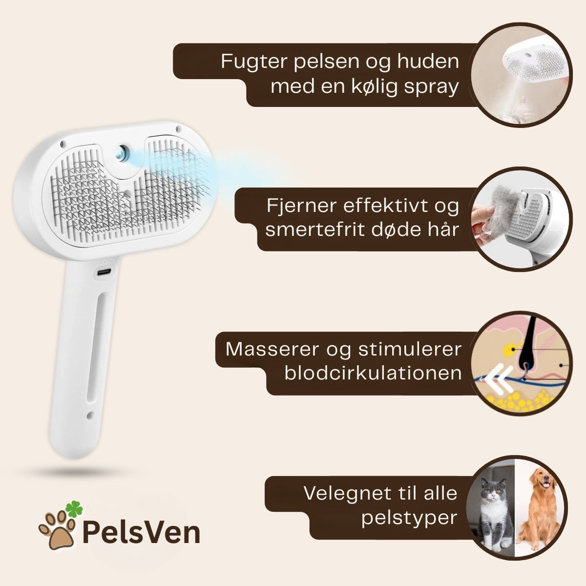 PelsVen | Fjern løse hår uden besvær