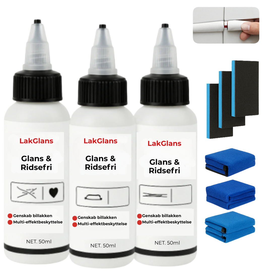 LakGlans | Fjern ridser & genskab spejlblank finish