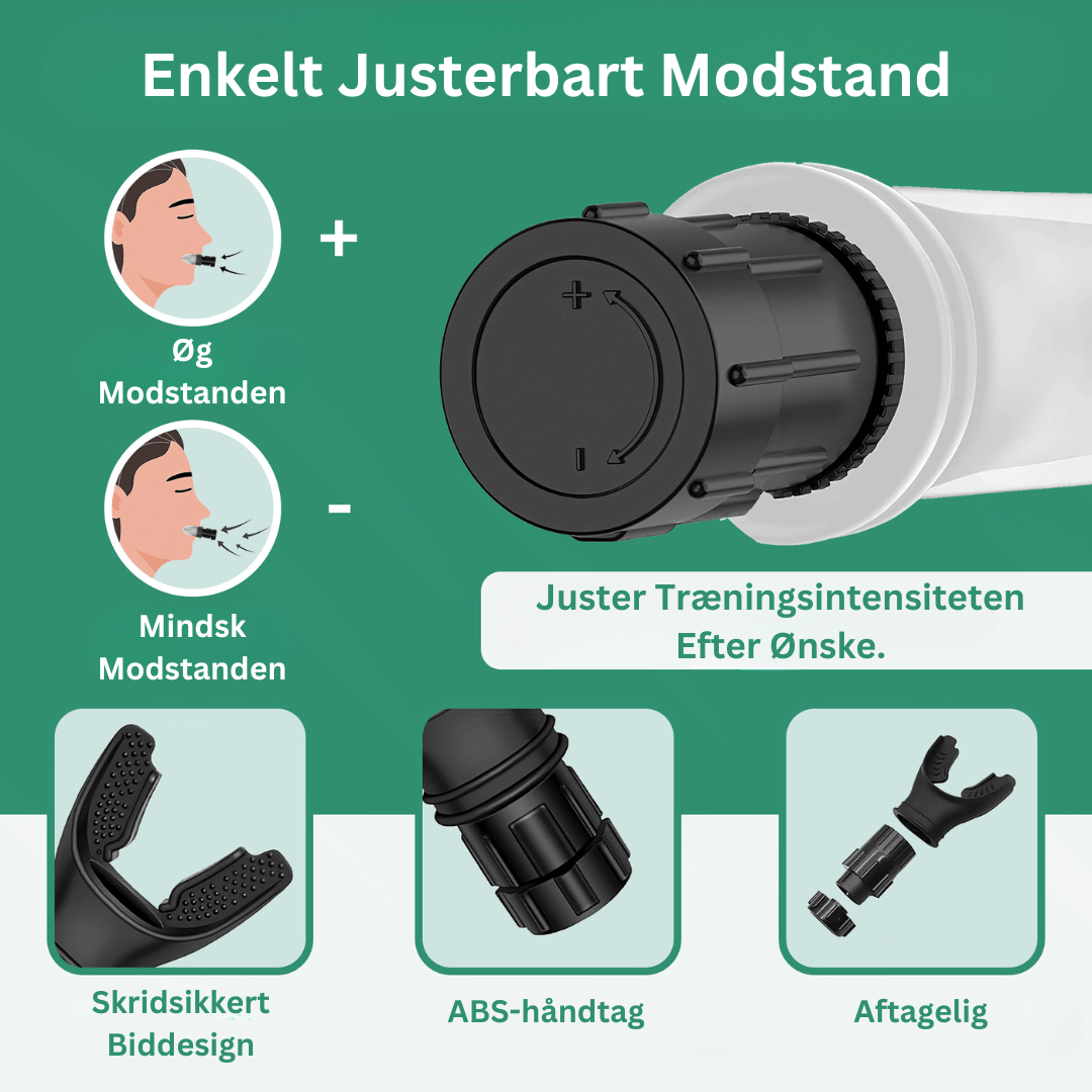 LuftMax | Styrk dine lunger, forbedr din udholdenhed!