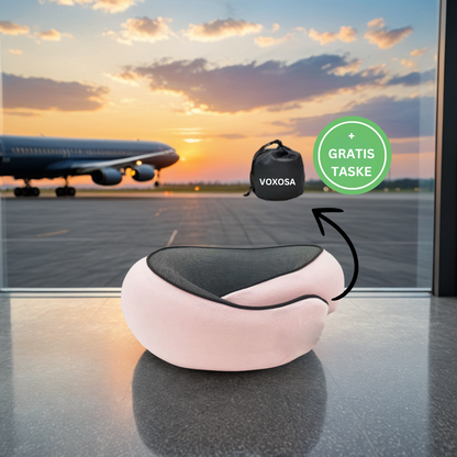 RelaxEase | Ergonomisk nakkepude for skøn afslapning ✈️