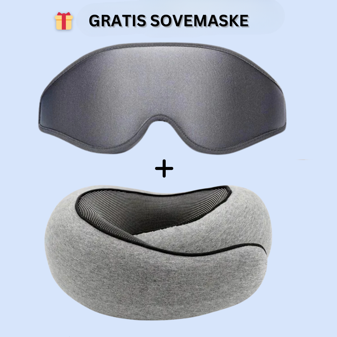 RelaxEase | Ergonomisk nakkepude for skøn afslapning ✈️