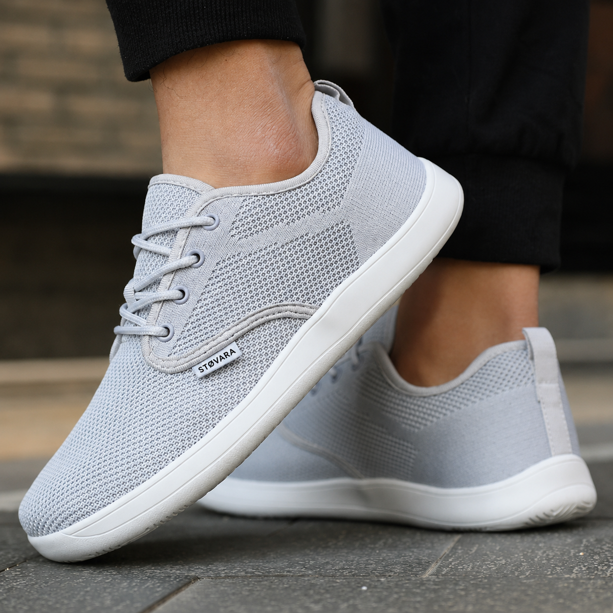 Støvara Bred Tåboks Sneaker — Lindring For Knyst, Hævede Fødder Og Plantar Fasciitis