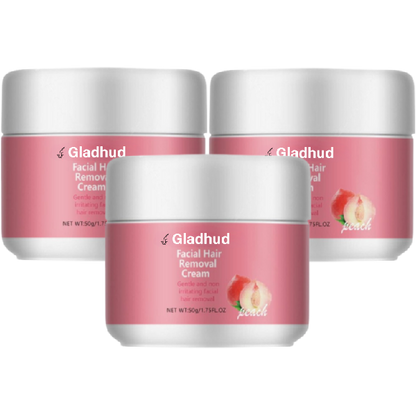 Gladhud Ansigtshårfjernelsescreme | Sig Farvel Til Skygge Og Stubbe – Synligt Glat Hud På Bare 5 Minutter!