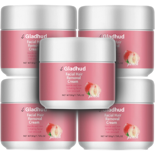 Gladhud Ansigtshårfjernelsescreme | Sig Farvel Til Skygge Og Stubbe – Synligt Glat Hud På Bare 5 Minutter!