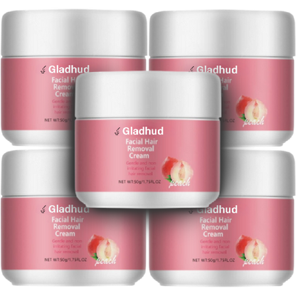 Gladhud Ansigtshårfjernelsescreme | Sig Farvel Til Skygge Og Stubbe – Synligt Glat Hud På Bare 5 Minutter!