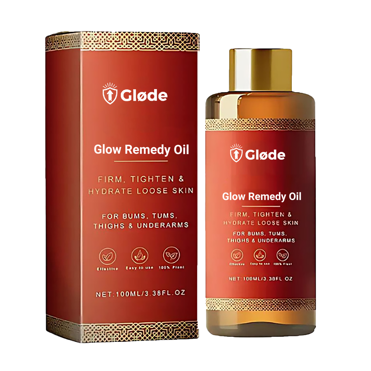 Gløde | Strammer, løfter og genopretter slap hud op til 98% inden for 24 timer!