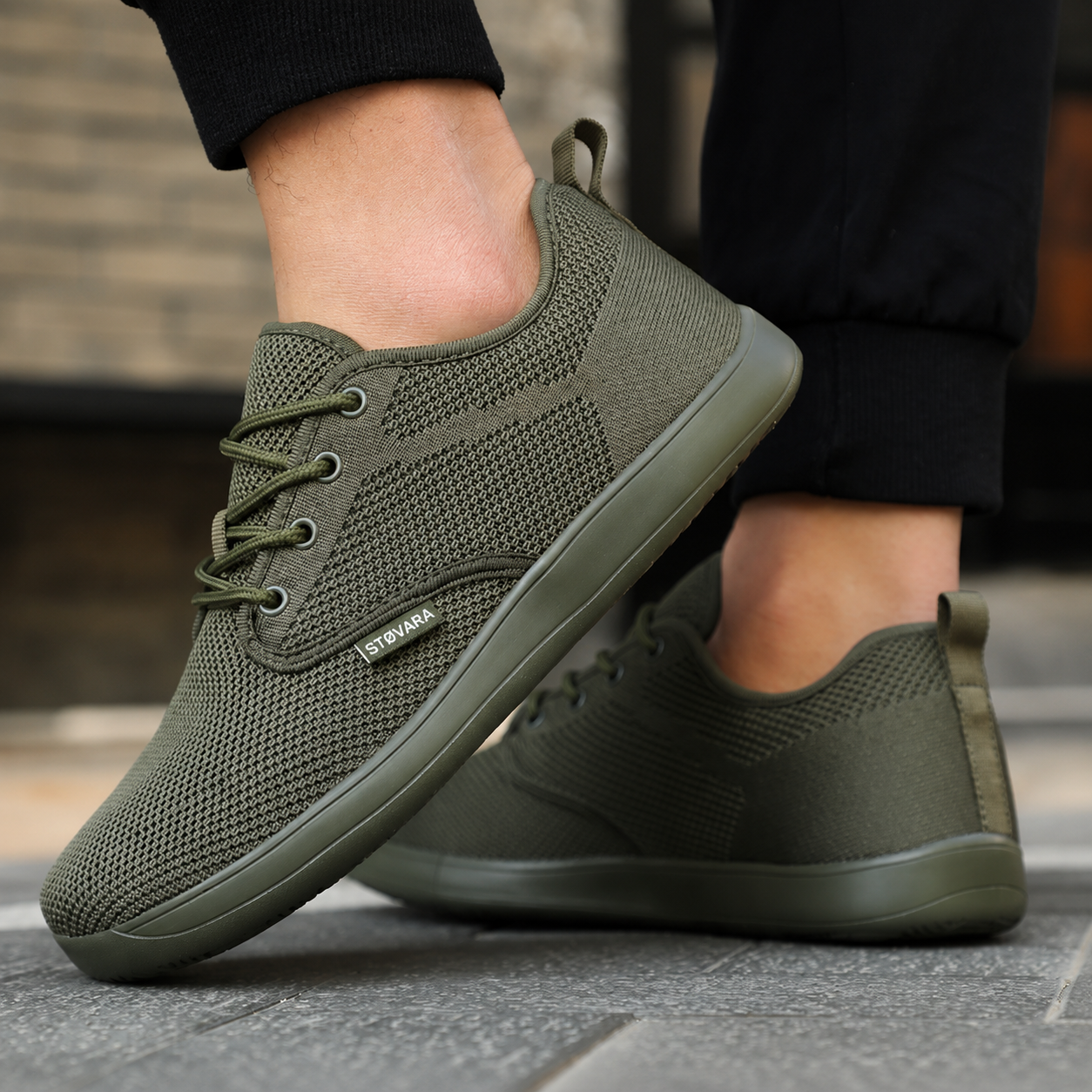 Støvara Bred Tåboks Sneaker — Lindring For Knyst, Hævede Fødder Og Plantar Fasciitis