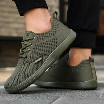 Støvara Bred Tåboks Sneaker — Lindring For Knyst, Hævede Fødder Og Plantar Fasciitis