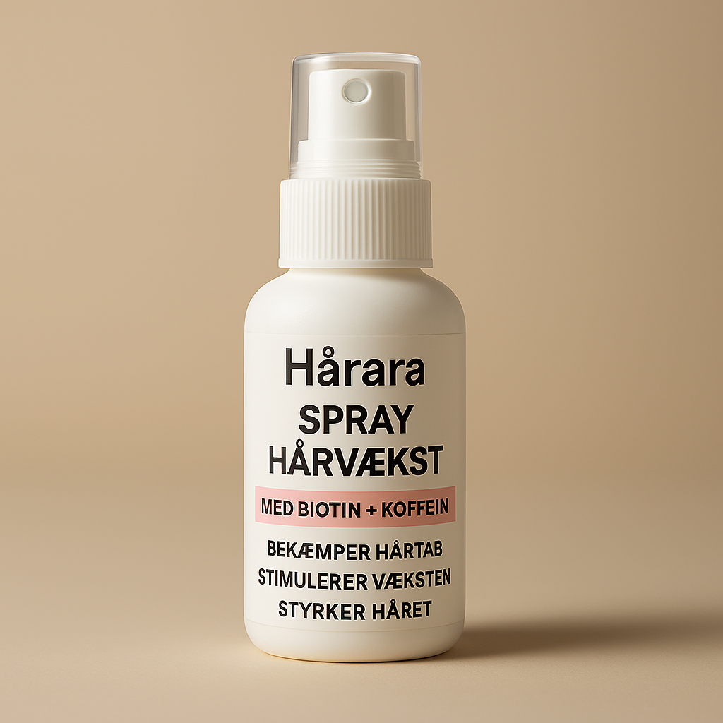 Hårara | Kæmper Du Med Hårtab, Udtynding Og Bred Skilning? Stop Hårtabet På Kun 30 Dage!