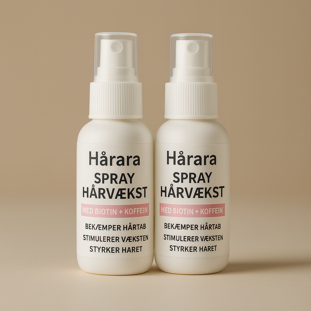 Hårara | Kæmper Du Med Hårtab, Udtynding Og Bred Skilning? Stop Hårtabet På Kun 30 Dage!