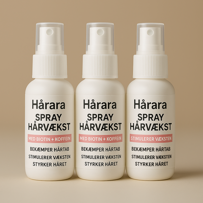 Hårara | Kæmper Du Med Hårtab, Udtynding Og Bred Skilning? Stop Hårtabet På Kun 30 Dage!