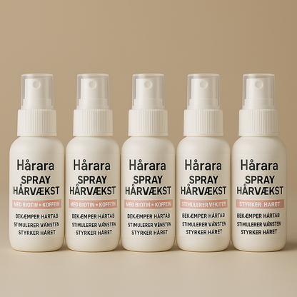 Hårara | Kæmper Du Med Hårtab, Udtynding Og Bred Skilning? Stop Hårtabet På Kun 30 Dage!