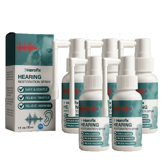 Hørofix Ørepleje-Spray | Hør Op Til 99% Bedre På Kun 72 Timer – Voxosa