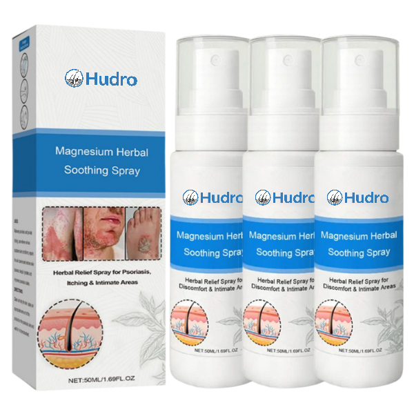 Hudro Genoprettelsespray | Beroliger rød, kløende hud på kun 5 dage!