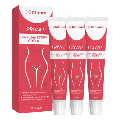 Intimro |  Antibakteriel Intim Creme Lindrer Kløe og Bekæmper Bakterier Øjeblikkeligt