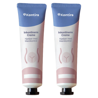 Køntira Creme | Genopretter blærekontrollen og reducerer lækager inden for 11 minutter