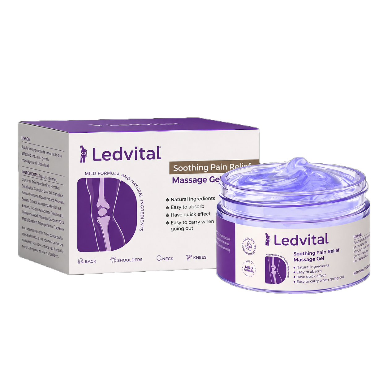 Ledvital Ledkrem | Eliminerer Ledsmerter Med Op Til 87% På Blot 48 Timer!