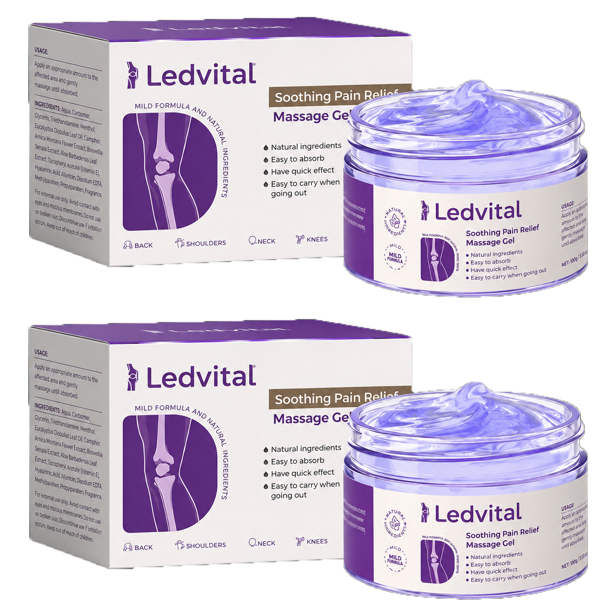 Ledvital Ledkrem | Eliminerer Ledsmerter Med Op Til 87% På Blot 48 Timer!