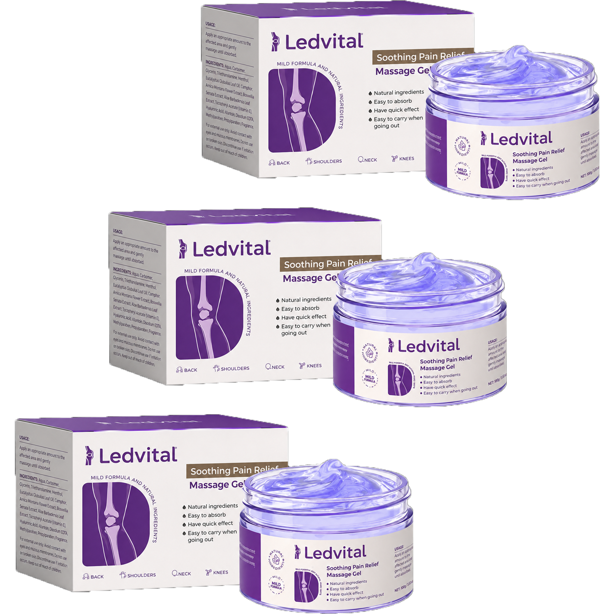 Ledvital Ledkrem | Eliminerer Ledsmerter Med Op Til 87% På Blot 48 Timer!