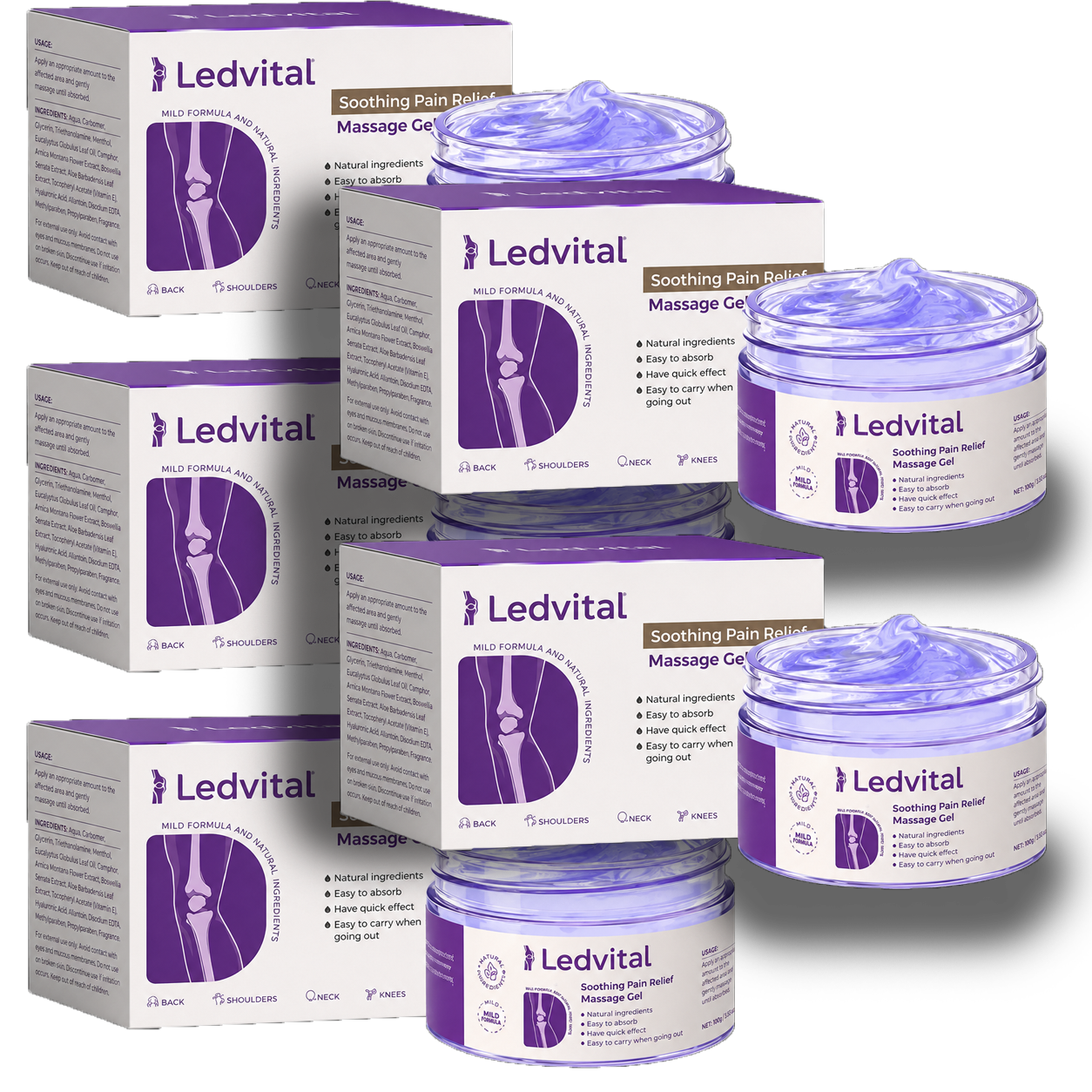 Ledvital Ledkrem | Eliminerer Ledsmerter Med Op Til 87% På Blot 48 Timer!