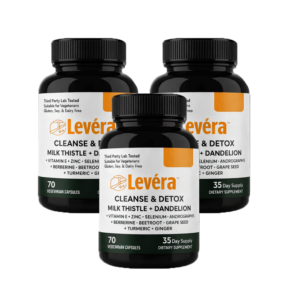 Levéra | Gendan Leveren Op Til 4× Hurtigere Og Fjern 95% Af Giftstofferne På 7 Dage!