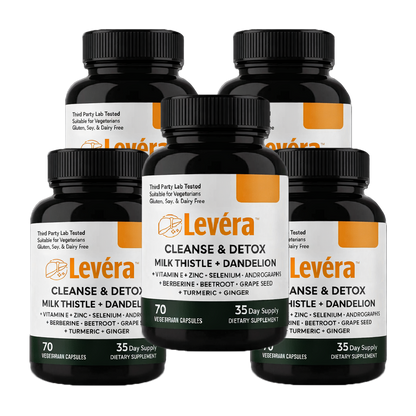 Levéra | Gendan Leveren Op Til 4× Hurtigere Og Fjern 95% Af Giftstofferne På 7 Dage!