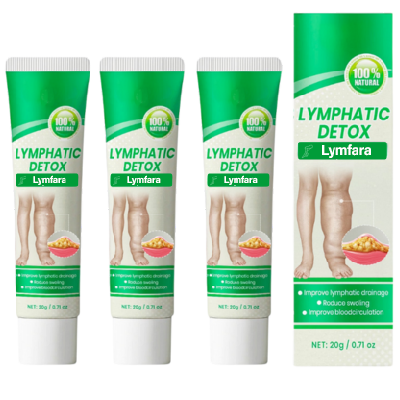 Lymfara Ødemcreme | Reducerer Hævelse Og Væskeophobning Mærkbart Inden For 24 Timer